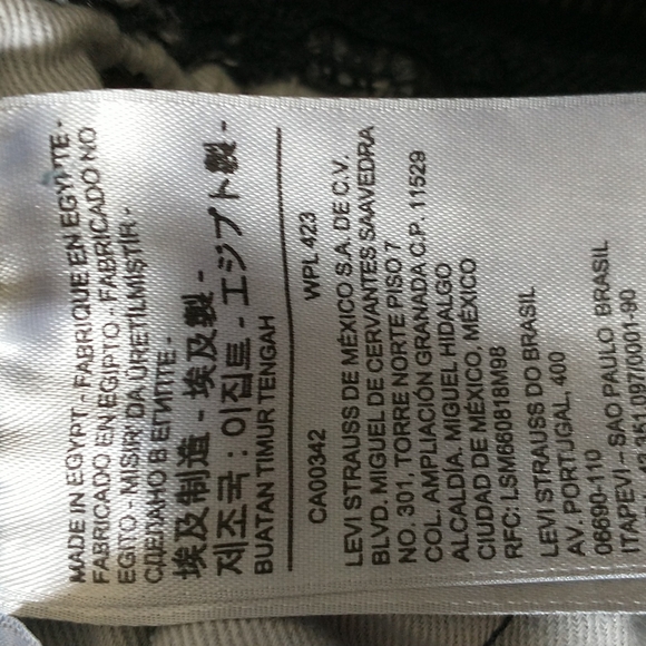 Levi's Premium zippered legs distressed black jeans 👖 - Picture 11 of 13